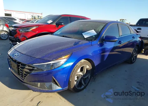 2022 Hyundai Elantra Limited из США, поврежденный, VIN KMHLP4AG7NU252951